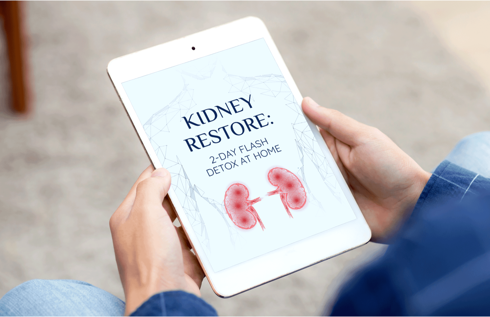 Kidney Restore: 2-Day Flash Detox At Home — free digital bonus with 6-bottle Prostadine orders